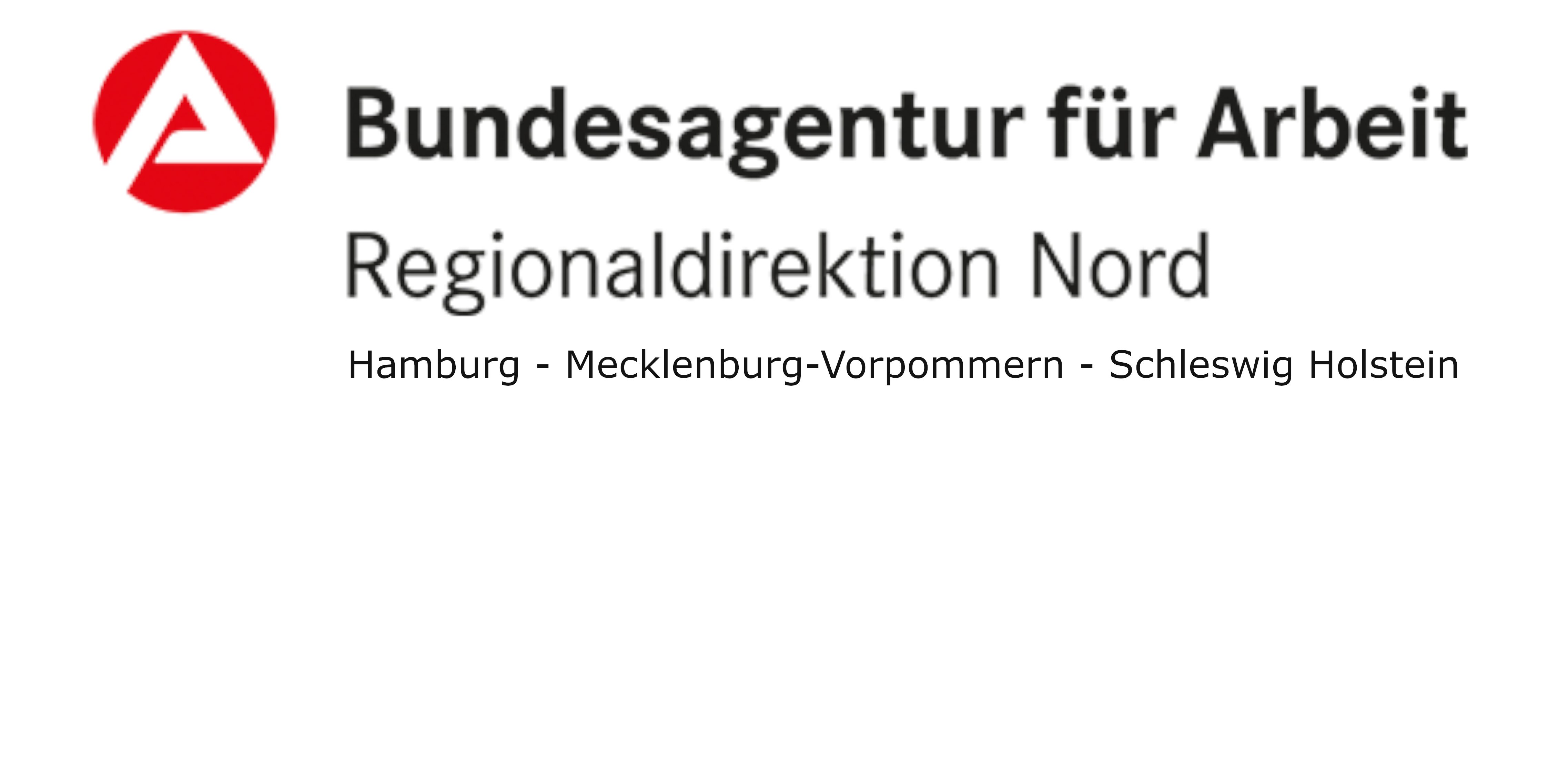 Logo: Bundesagentur für Arbeit Regionaldirektion Nord. Externer Link zur Bundesagentur für Arbeit Regionaldirektion Nord